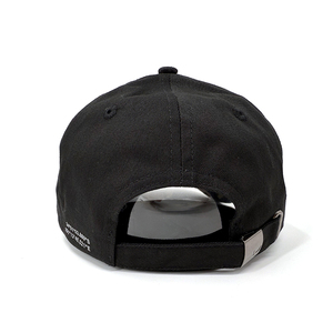 Chapeau de papa à profil bas non structuré lavé en blanc de haute qualité Casquette de baseball réglable en coton avec logo personnalisé - Product Image 4