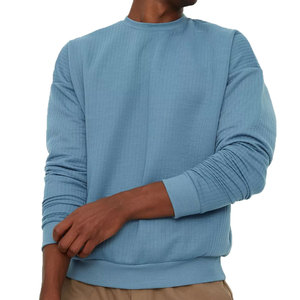 Suéteres de cuello alto para hombre, suéter de punto transpirable de manga larga, prendas de punto de invierno de algodón para hombre - Product Image 5