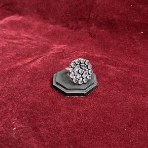 Hermoso Anillo de Latón Plateado con Cuarzo Morado Oxidado, Regalo para Ella - Product Image 3