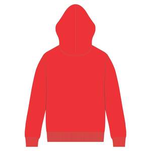 <b>Red</b> <b>Men</b> HBCU Educated Pullover Hoodie White Chenille and Embroidered Design Greek Life Apparel Custom College Clothing - Product Image 3