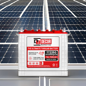 Onduleur cc à ca avec chargeur de batterie 72v décor blanc 225AH C20 12V meilleure marque de batterie d'onduleur en inde batterie v AH - Product Image 1