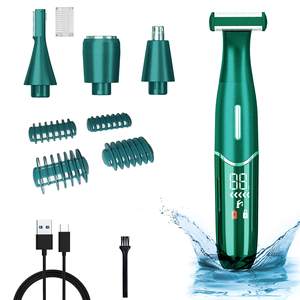 Afeitadora Eléctrica Impermeable para Hombres y Mujeres, Depiladora Indolora y Recortadora Corporal con Cuchilla de Cerámica - Product Image 5