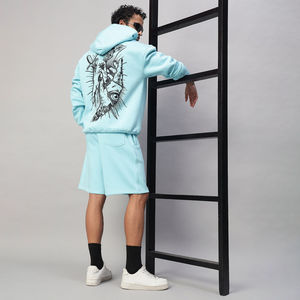 Sudaderas Personalizadas de Invierno, 410g, Felpa, Impresión Digital, Diseña Tu Texto, Logotipo, Sudadera con Capucha |   Sudaderas de Diseñador con Hombros Caídos y Corte Regular - Product Image 5