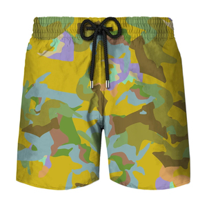 Pantalones cortos de playa con gráfico de camuflaje para hombre, pantalones cortos estampados en 3D de verano, ropa de calle suelta, pantalones cortos - Product Image 2