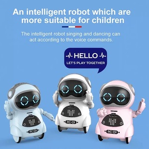 Robot de Bolsillo Interactivo con Voz, Reconocimiento de Voz, Grabación, Canto, Baile, Cuentacuentos, Mini Robot de Juguete - Product Image 4