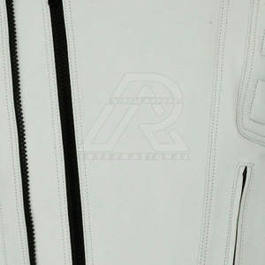 Veste de moto et de course automobile pour hommes en cuir de haute qualité nouveauté conception respirante avec option de taille plus quantité minimale de commande bas - Product Image 5