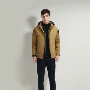 Veste coupe-vent légère et imperméable en softshell 100 % coton, personnalisée, pour homme, impression numérique, collection hiver 2025 – Vente en gros à prix abordable - Product Image 5