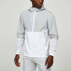 Manufacturer <b>Man</b> <b>Lightweight</b> Windrunner <b>Jackets</b> Lasticated Cuffs Adjustable Hood Windbreaker <b>Jacket</b> - Product Image 5