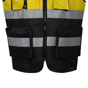 Chalecos de Alta Visibilidad para Hombre con Diseños Modernos, Logotipo/Color Personalizado, Transpirables, Cómodos, de la Mejor Calidad, Antiarrugas - Product Image 6