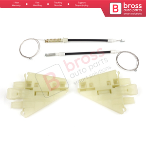 BWR5197 + BWR5198 Kit de réparation pour lève-vitre électrique pour arrière gauche droite 2005-2011 4/5 porte Bross Rome.o 159 939 pièces automobiles - Product Image 4
