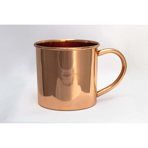 Copper Sheet Mule <b>Mug</b> With Hammered Design Copper Plating Finishing Round Shape Excellent Quality For Serving Wholesale Price - Product Image 2