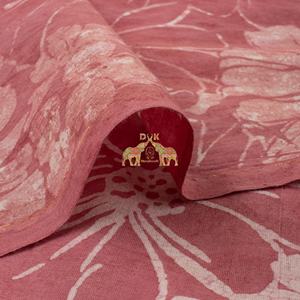 Tissus en coton imprimés Bagru traditionnels indiens pour femmes, tissus de couture faits à la main, imprimés au bloc, tissus Bagru Jaipuri. - Product Image 3