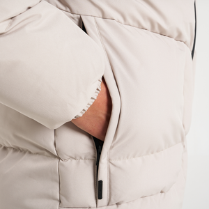 Chaqueta Cortavientos Casual de Invierno para Hombre y Mujer, Ligera, Acolchada, con Cremallera, Impermeable, de Tela de Lona Bordada, Diseño Sólido - Product Image 4