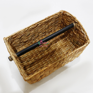 Artex Dong Thap Factory Vietnam caja de pañuelos tejida hecha a mano soporte de almacenamiento de algas marinas y jacinto de agua artesanías - Product Image 4