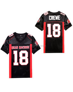 Maillot de football américain imprimé, impression par transfert thermique, 100% polyester, prêt à être expédié, maillot cousu de la meilleure qualité - Product Image 6