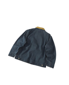 Veste décontractée d'hiver en denim rétro pour homme, veste de travail en toile pour chauffeur de camion, vêtements de travail pour homme, veste chaude et confortable par Sew Chic Cloth - Product Image 4