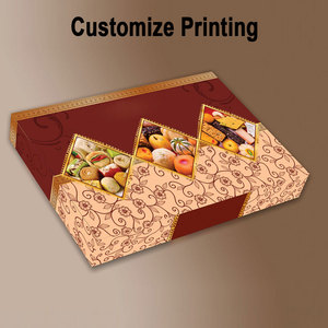 Caja de regalo para chocolate, postre, pastel de caramelo, regalo personalizado, caja de dulces para invitados, caja dulce de trufa de galleta de lujo - Product Image 3