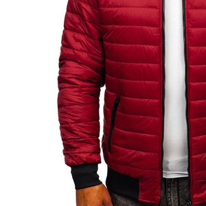 Chaqueta de bombardero de moda para hombres, cortavientos, estilo callejero, cremallera completa, prendas de vestir exteriores, proveedor personalizable a granel, directo de fábrica - Product Image 5