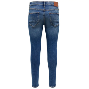 New Hot Sale Straight Blue <b>Jeans</b> Pants for <b>Men</b> Wholesale 100% Cotton Winter Solid Formal Classic Denim Pants for <b>Work</b> Wear - Product Image 6