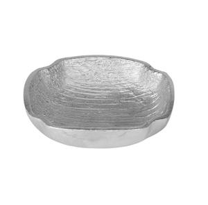 Plato y bandeja para servir panaderías con logotipo personalizado, plato para pasteles y magdalenas, cuenco de Metal, forma cuadrada, cuenco minimalista elegante para fruta, venta - Product Image 3