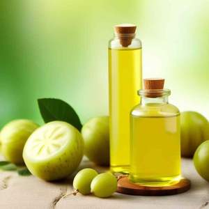 100% aceite puro Natural Amla prensado en frío grado cosmético comestible mejor precio para uso corporal tamaños de paquete 25kgs y 180kgs disponibles - Product Image 2