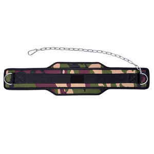 เข็มขัดยกน้ำหนักทำจากนีโอพรีนกันลื่นลายพรางปรับได้อุปกรณ์ออกกำลังกายรองรับหลังนุ่มสำหรับฝึกซ้อม - Product Image 2