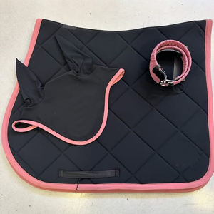 Équipement d'équitation de haute qualité sur mesure Ensembles de tapis de selle en coton Tapis de selle pour cheval anglais - Product Image 5