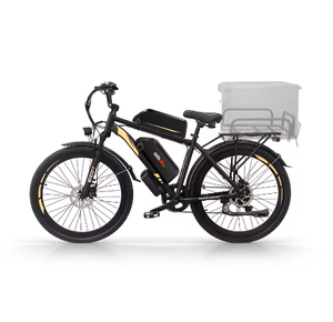 ข้อเสนอที่ดีที่สุดสำหรับจักรยานไฟฟ้าส่งอาหารระยะไกล แบตเตอรี่คู่ 48V 20Ah 25Ah ยางลึก จักรยานส่งของไฟฟ้า - Product Image 1