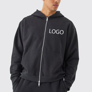OEM ODM Personnalisé 3D pour Logo, Molleton 100% Coton 370 g/m² de Haute Qualité, Coupe Oversize, Grammage Lourd, Streetwear, Effet Délavé à l'Acide - Product Image 1