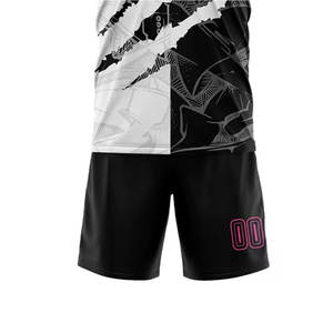 Uniforme de Entrenamiento de Fútbol Enfocado en el Rendimiento, con Camiseta y Pantalones Cortos de Fútbol Sublimados Ligeros - Product Image 3