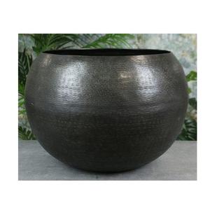 Elegante maceta redonda de Metal de Color antiguo, decoración de diseñador único, elegante, nuevo diseño único de decoración de jardín para el hogar - Product Image 1