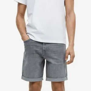 Shorts de Mezclilla para Hombre, de Alta Visibilidad, Ligeros, Estilo Urbano, Shorts de Mezclilla Holgados de Alta Calidad - Product Image 2