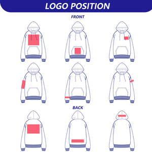 Sudadera con Capucha Personalizada, Estilo Cuadrado con Cierre, 100% Algodón Lavado, Estilo Desgastado, Prenda Lisa para Desplazamientos Urbanos y Festivales de Música - Product Image 6