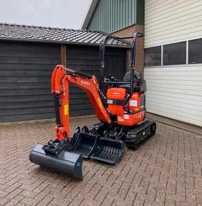 Excavatrice diesel Kubota U10-5, mini-excavatrice sur chenilles de 1,7T |   Mini-excavatrice utilitaire Kubota U10-5 1.7T d'origine - Product Image 4