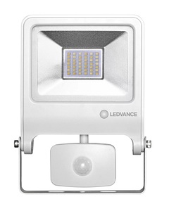 Proiettore LED da esterno con sensore di movimento, bianco, 30W, 3000K, IP44 (Ledvance 487231) - Product Image 1