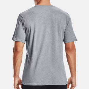 T-shirt de sport pour homme à manches courtes, coupe ajustée, extensible, séchage rapide, haute performance - Product Image 1
