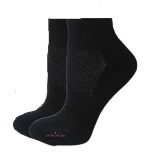 Calcetines Negros para Mujer, Pantuflas Cómodas Tipo Toalla - Product Image 1