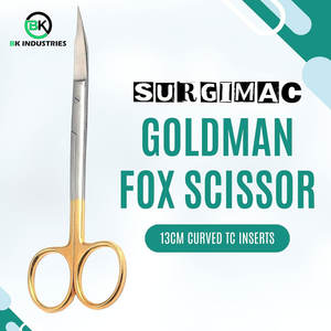 Tijeras Quirúrgicas Reutilizables de Acero Inoxidable, Calidad Profesional para Cirugía General - Product Image 2