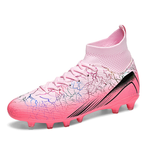 <span class=keywords><strong>Chaussures</strong></span> de football professionnelles pour adultes en gros, tige en PU, antidérapantes, à crampons, pour l'extérieur - Product Image 4