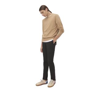 Sudaderas de cuello redondo para hombre, Material de algodón transpirable de ajuste Regular liso para ropa de calle y ropa informal, sudadera con servicio OEM - Product Image 2