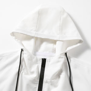 Veste coupe-vent décontractée unisexe de haute qualité pour hommes, style safari, avec fermeture éclair, vente en gros 2026 - Product Image 3