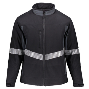 Chaquetas Softshell transpirables OEM para hombre, prendas de vestir exteriores resistentes al agua a prueba de viento, logotipo personalizado y marca de etiqueta privada - Product Image 2