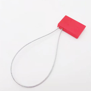โลหะผสม ABS สายผูกซีลคอนเทนเนอร์ self-locking สายเคเบิลป้ายลวดเหล็ก - Product Image 5