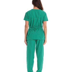 Uniforme de gommage médical pour femmes, nouveau design, ensembles de gommage pour vêtements de travail, en stock - Product Image 3