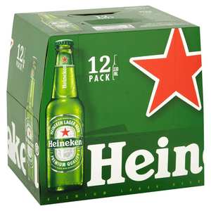 Heineken Premium Lager <b>Beer</b> 250ml, 330ml 400ml Pack of 6 Bottles - Product Image 3