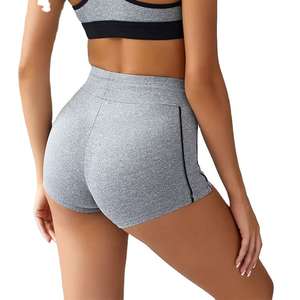 High Quality <b>Women's</b> Cotton <b>Shorts</b> Latest Design Custom Logo Printing <b>Elastic</b> <b>Waist</b> Closure Casual Style Breathable Hot <b>Shorts</b> - Product Image 4