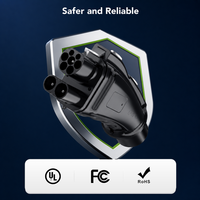 Adaptateur de charge EV DC 250A 1000V CCS2 vers CHAdeMO IP54 à contacts argentés, vente en gros, direct usine pour l'approvisionnement des flottes