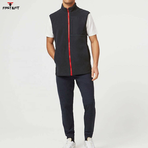 Gilet en polaire polaire de haute qualité, respirant et confortable, pour homme, sans manches, vente en gros - Product Image 4