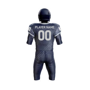 Vêtements de football américain OEM Uniforme de football américain de haute qualité 100% Polyester Team Solid Color American Football Uniformes - Product Image 2