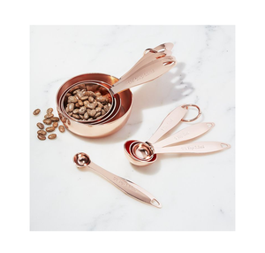 High Quality Copper <b>Measuring</b> Scoop Top Selling Shiny Polished <b>Measuring</b> <b>Spoon</b> Set Amazing Quality Cheap Price - Product Image 1